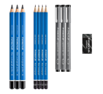 Crayon Staedtler Design Journey set croquis 12 pièces