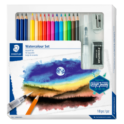 Kleurpotlood Staedtler Design Journey watercolor aquarel 18-delig