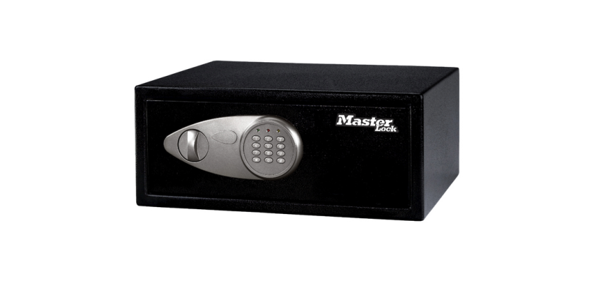 Coffre-fort Master Lock à combinaison numérique 180x430x370mm noir