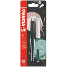 Vulpen STABILO Flow medium pastel rooskleurig blister à 1 stuk