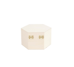 Creativ Company hexagonal box 12x7cm wood