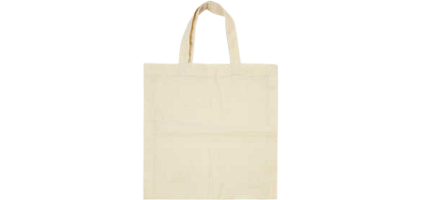 Tas Creativ Company 27.5x30cm 5 stuks katoen naturel
