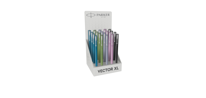 Stylo plume Parker Vector XL assorti Medium