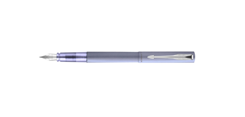 Parker Vector XL Silver-Blue Medium Fountain Pen