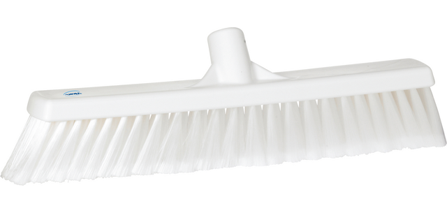 Balai Vikan Fibres souples fleurées 410mm blanc