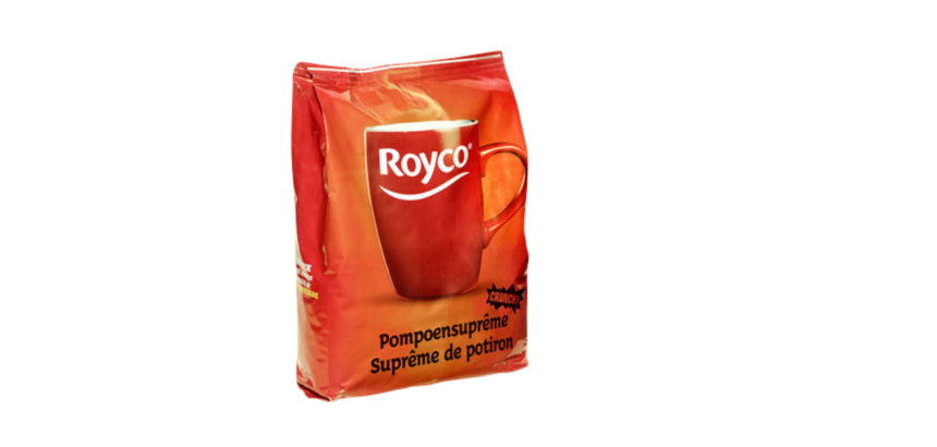 Soupe Royco Crunchy Suprême de potiron pour distributeur - Paquet de 70 portions
