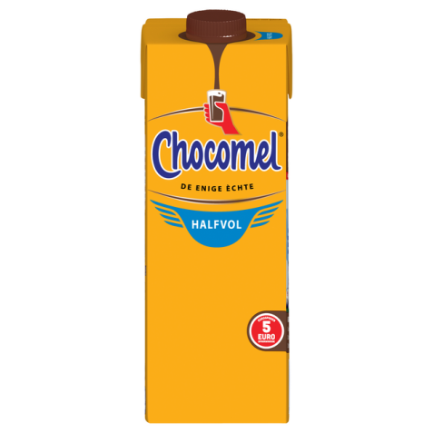 Chocolademelk Chocomel halfvol 1 liter