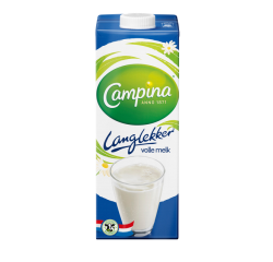 Lait Campina LangLekker entier 1 litre