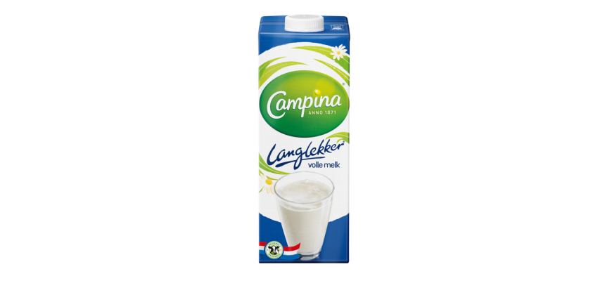 Lait Campina LangLekker entier 1 litre