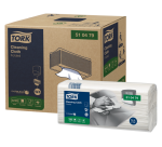 Chiffon de nettoyage Tork Premium W4 510479 plié 1 épaisseur 4x 120 feuilles blanc