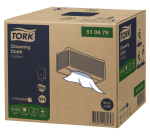 Chiffon de nettoyage Tork Premium W4 510479 plié 1 épaisseur 4x 120 feuilles blanc