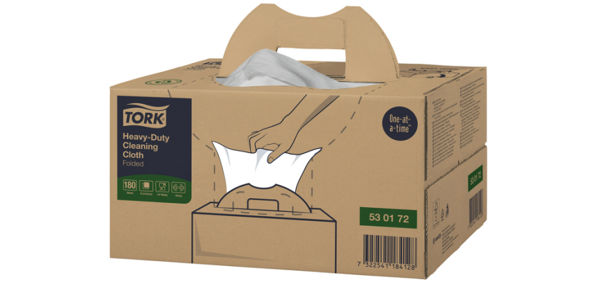 Reinigungstuch Tork Premium Heavy Duty W7 530172 Handy Box 1-lagig 180Bl weiß