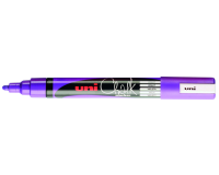 De_marqueur uniball craie chalk pointe fine 2/3mm idéal ardoises vitrines résiste pluie couleur lumineuse violet