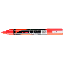 Krijtstift Uni-ball chalk rond 1.8-2.5mm fluor oranje