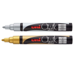 Uni-ball Chalk bullet tip chalk marker 1.8-2.5mm silver