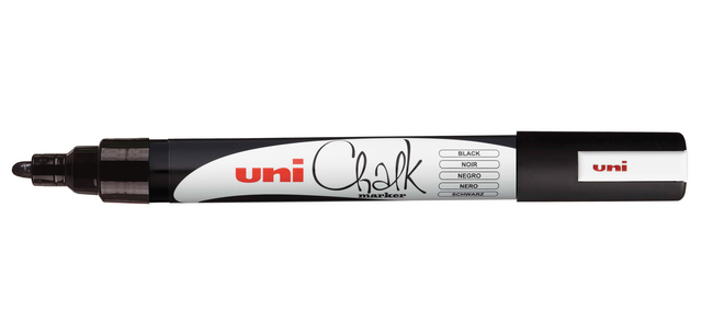 Marqueur craie Uni-ball Chalk ogive 1,8-2,5mm noir