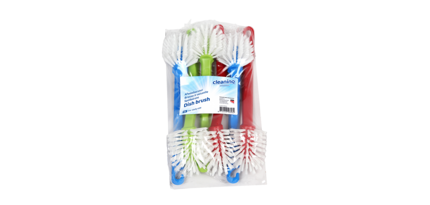 Brosse vaisselle Cleaninq assorti lot 6 pièces