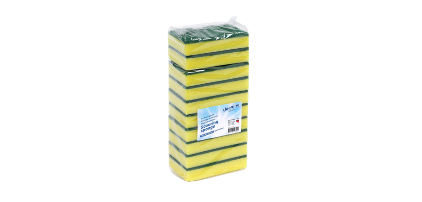 <a href="">Scheuerschwamm Cleaninq 140x90x28mm gelb/grün 10 Stück</a>