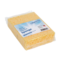 Eponge Cleaninq Viscose 140x110x35mm jaune
