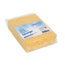 Eponge Cleaninq Viscose 140x110x35mm jaune