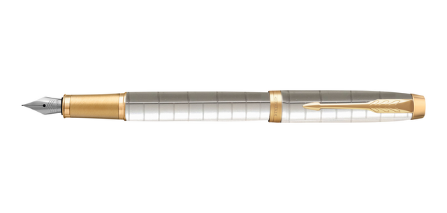 Parker IM Premium Pearl GT Fine Fountain Pen