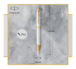 Parker IM Premium Pearl GT Fine Fountain Pen