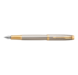 Parker IM Premium Warm Grey GT Fountain Pen F