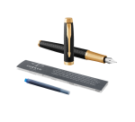 Stylo plume Parker IM Premium Black GT Fin