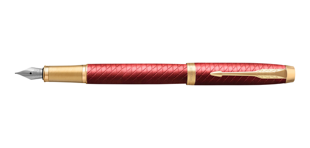 Stylo plume Parker IM Premium Deep Red GT Fin
