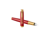 Stylo plume Parker IM Premium Deep Red GT Fin