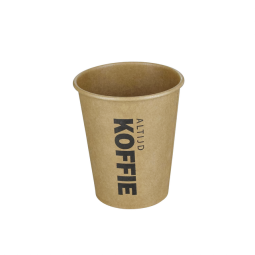 Beker "Altijd Koffie" 177ml Ø72mm - pak van 50 stuks