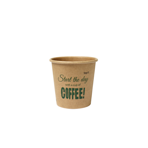 Beker IEZZY coffee-to-go 118ml karton 50 stuks