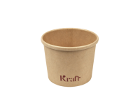 Bol à soupe IEZZY 350ml Ø98mm kraft 25 pièces