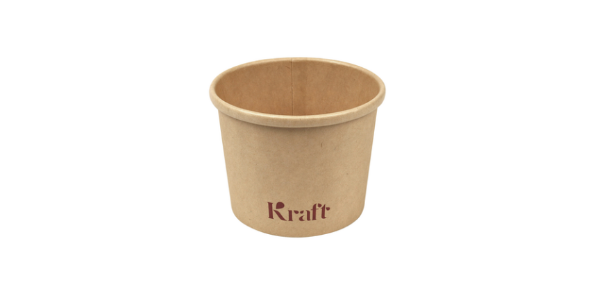 Bol à soupe IEZZY 350ml Ø98mm kraft 25 pièces