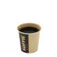 Gobelet IEZZY "Altijd koffie" 118ml Ø63mm 50 pièces