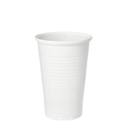 Verre à limonade IEZZY 200ml Ø70mm PP blanc 100 pièces