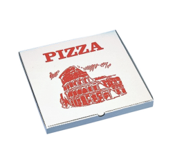 Carton de pizza, carré