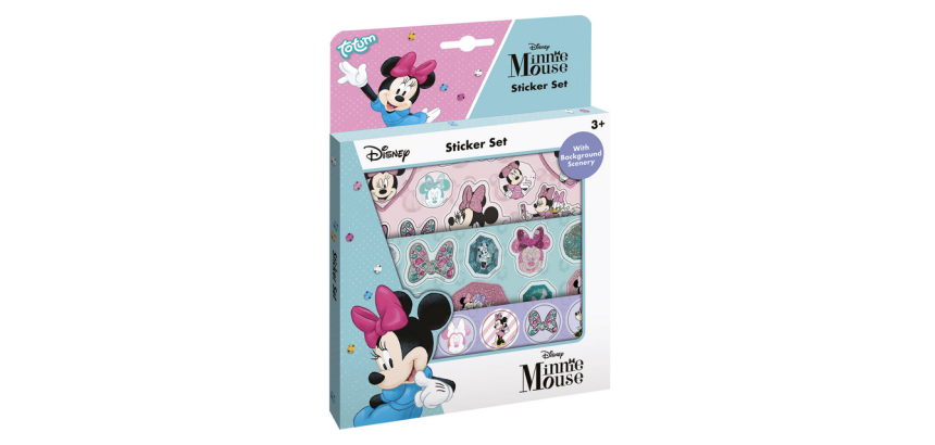 Set autocollants Totum Minnie Mouse