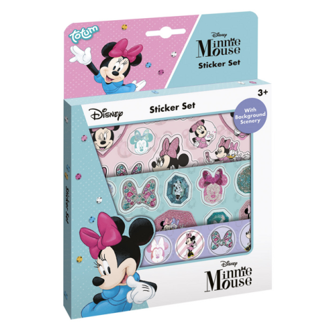 Set autocollants Totum Minnie Mouse