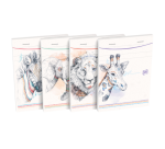 Oxford Boho Spirit carnet de notes, ft A6, 160 pages, ligné, couleurs assorties