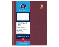 Agenda 2027 Ryam Weekplan Plus Mundior Large Print 7 days/2 pages assorted