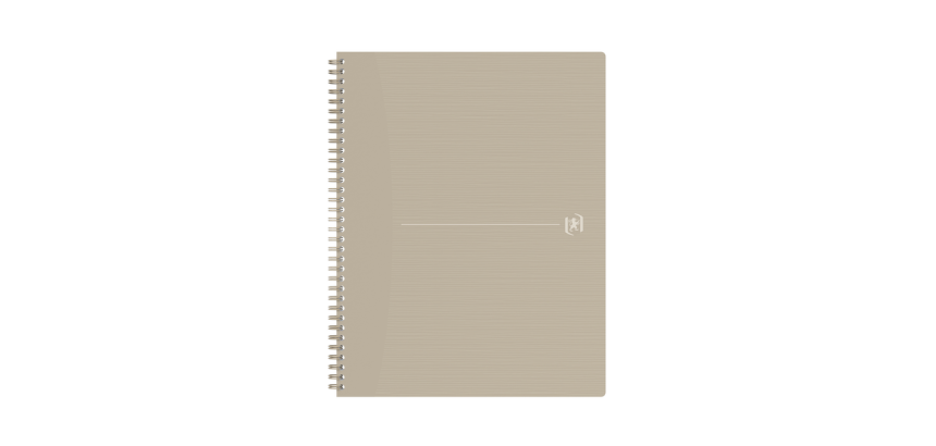 Oxford Origin spiral notebook A4+ lined 140 pages 80g sand