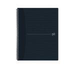 Oxford Origin Spiral Notebook A4+ lined 140 pages 90g black