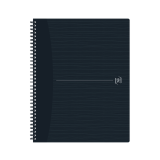 Oxford Origin Spiral Notebook A4+ lined 140 pages 90g black