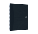 Oxford Origin Spiral Notebook A4+ lined 140 pages 90g black