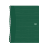 Spiraalblok Oxford Origin A4+ lijn 140 pagina's 80gr groen