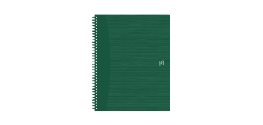 Spiraalblok Oxford Origin A4+ lijn 140 pagina's 80gr groen