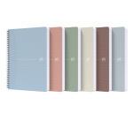 Oxford Spiralblock My Rec'Up A5 liniert 180 Seiten 80g sortiert