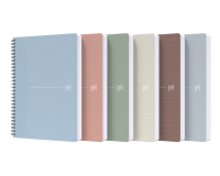 Cahier spirale Oxford My Rec'Up A5 ligné 180 pages 80g assorti