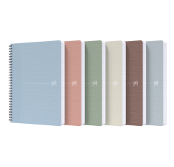 Cahier spirale Oxford My Rec'Up A5 ligné 180 pages 80g assorti